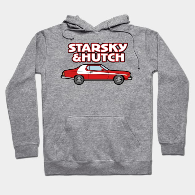 starsky and hutch car Hoodie by nataliawinyoto